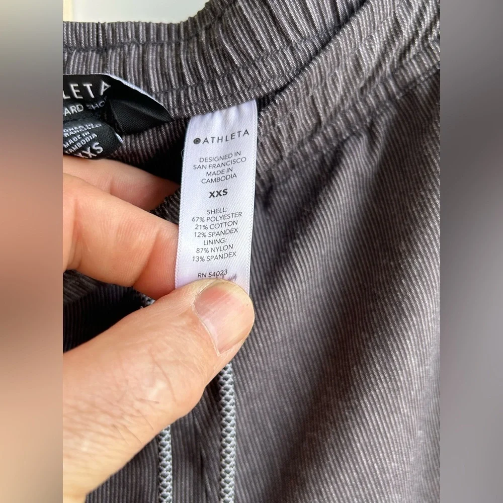 ATHLETA | Marin 5” board shorts | Women’s XXS | EUC